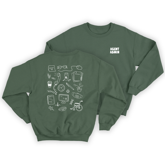 Crewneck "Agent/e admin"