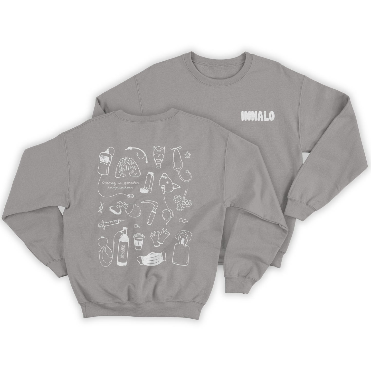 Crewneck "Inhalo" PRÉVENTE
