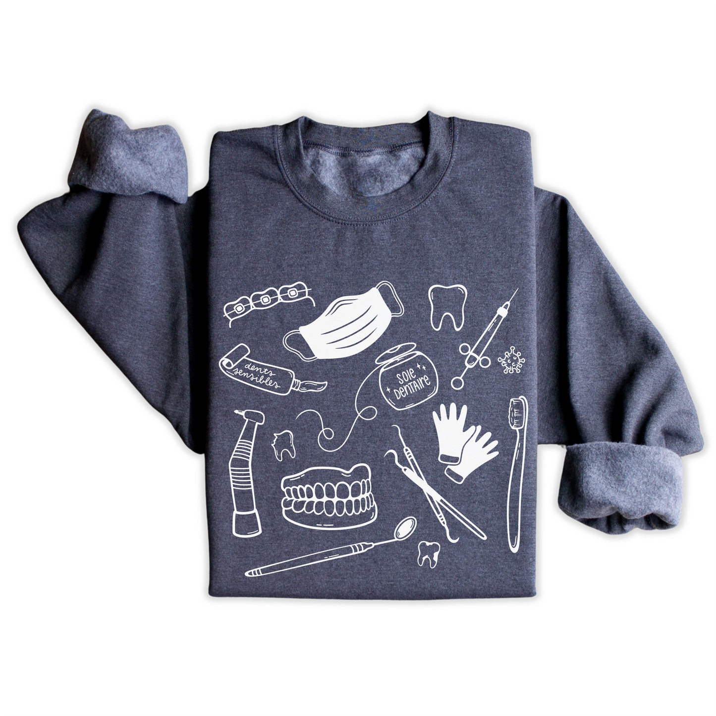 Crewneck/T-shirt "Soins Dentaires"