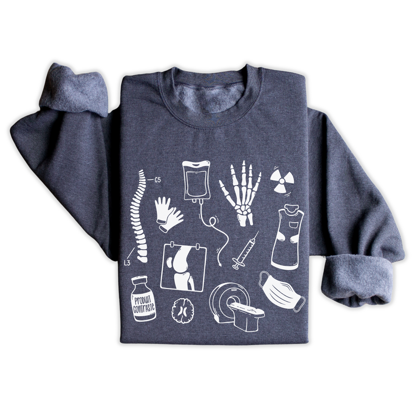 Crewneck/T-shirt "Imagerie Médicale"