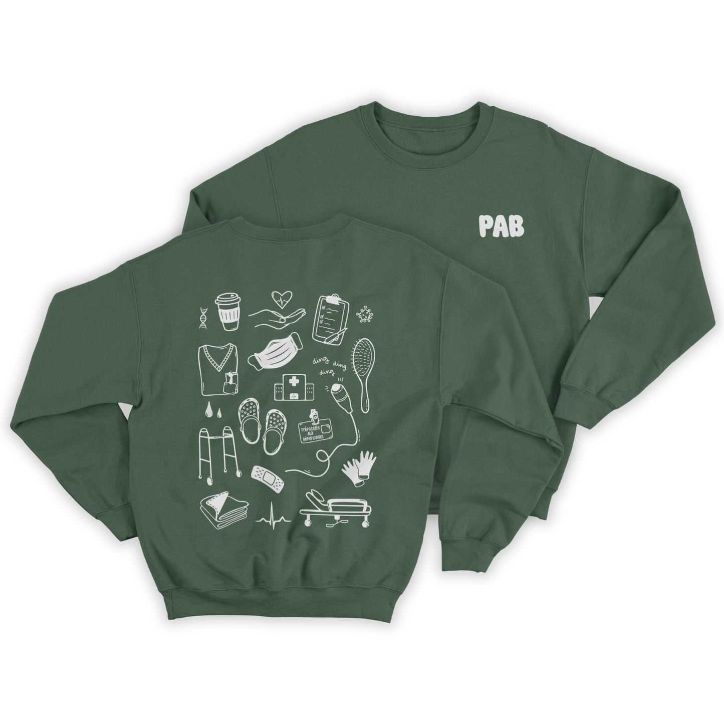 Crewneck "PAB" PRÉVENTE