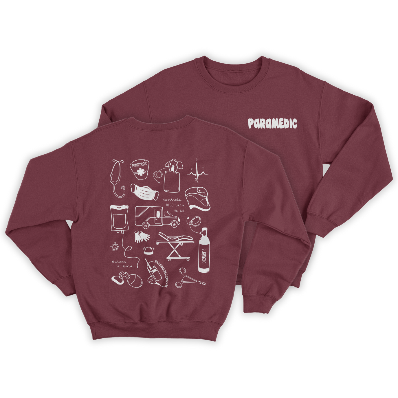 Crewneck "Paramedic" PRÉVENTE