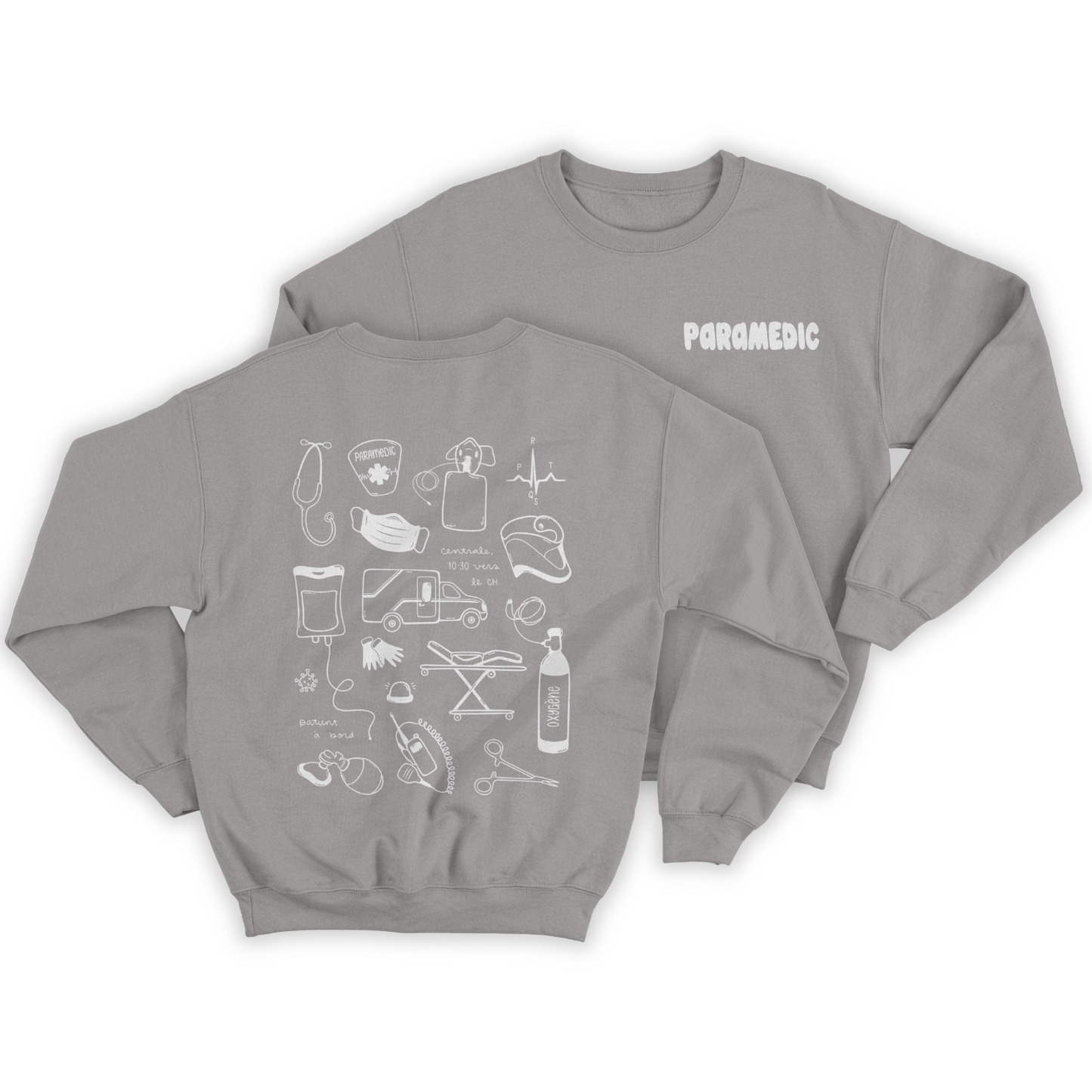 Crewneck "Paramedic" PRÉVENTE