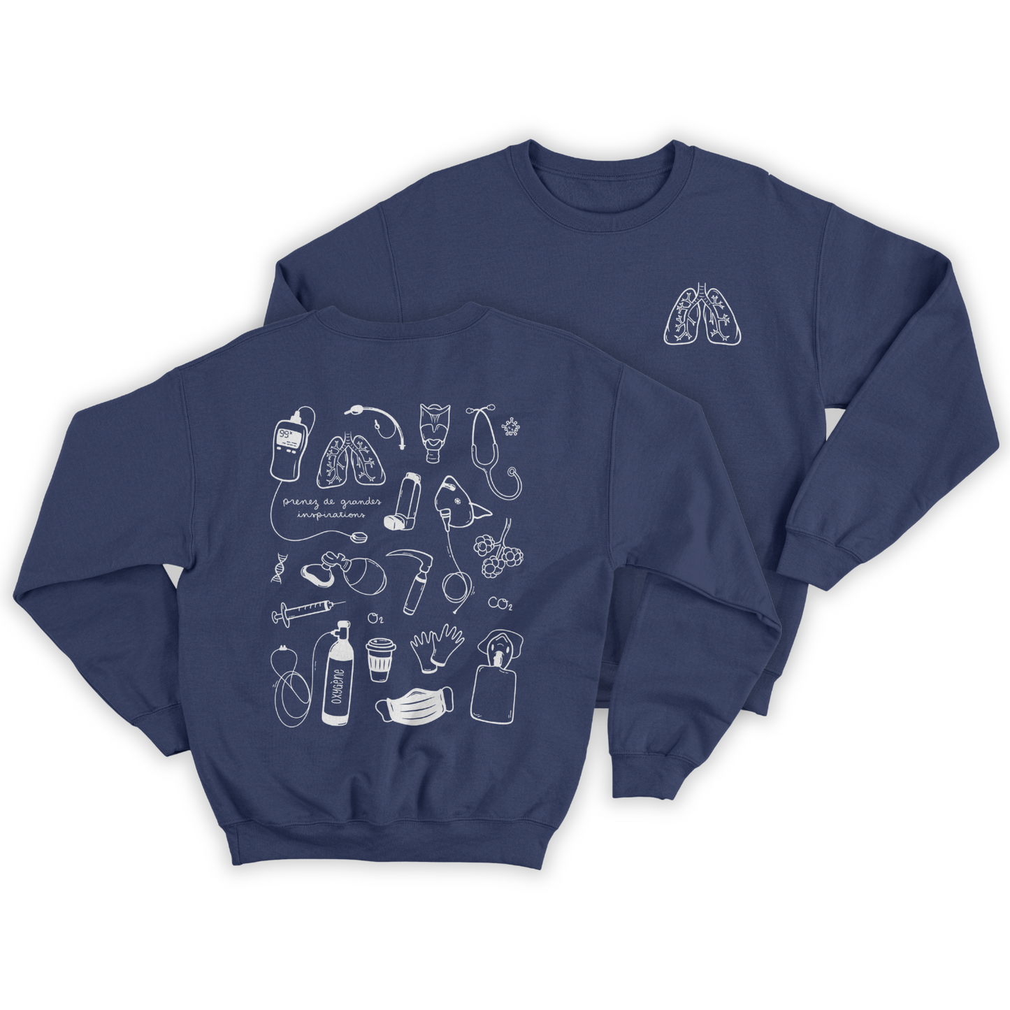 Crewneck "Inhalo" PRÉVENTE