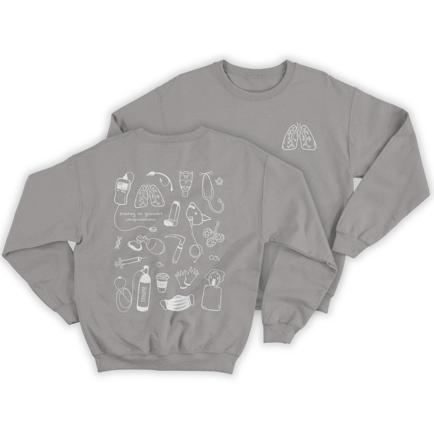 Crewneck "Inhalo" PRÉVENTE