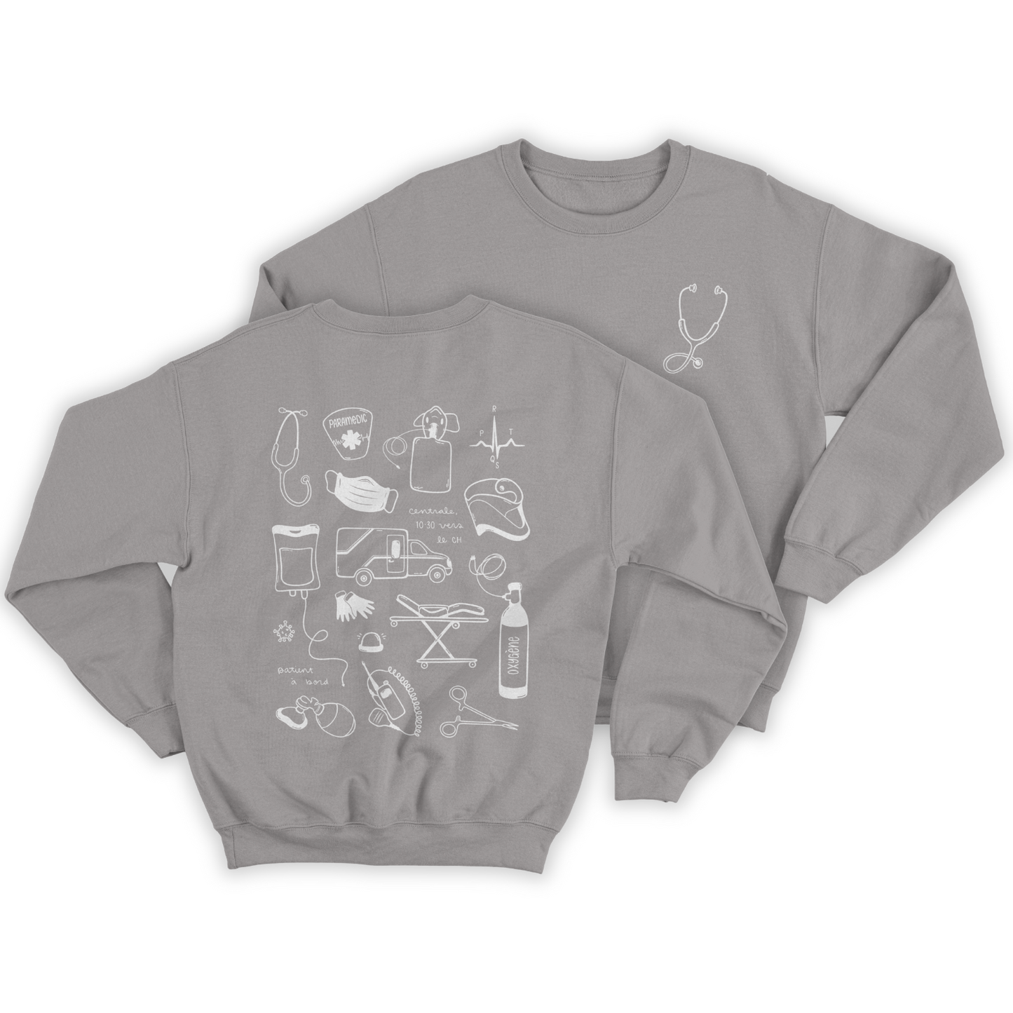 Crewneck "Paramedic" PRÉVENTE