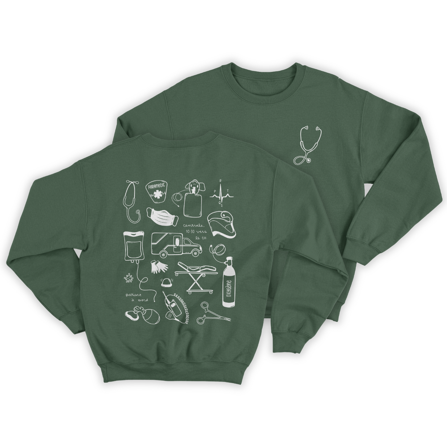 Crewneck "Paramedic" PRÉVENTE