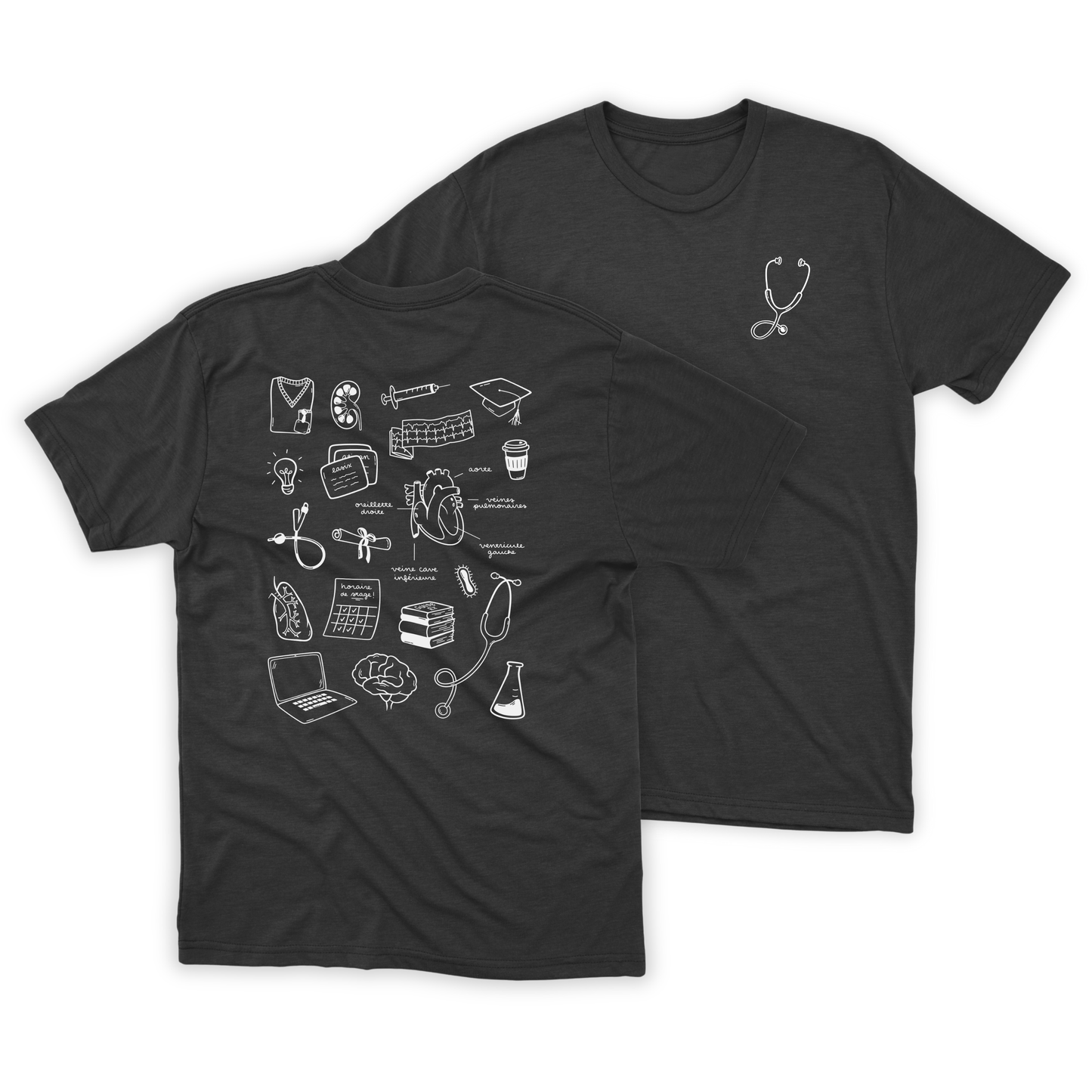 T-shirt "Étudiants soins"