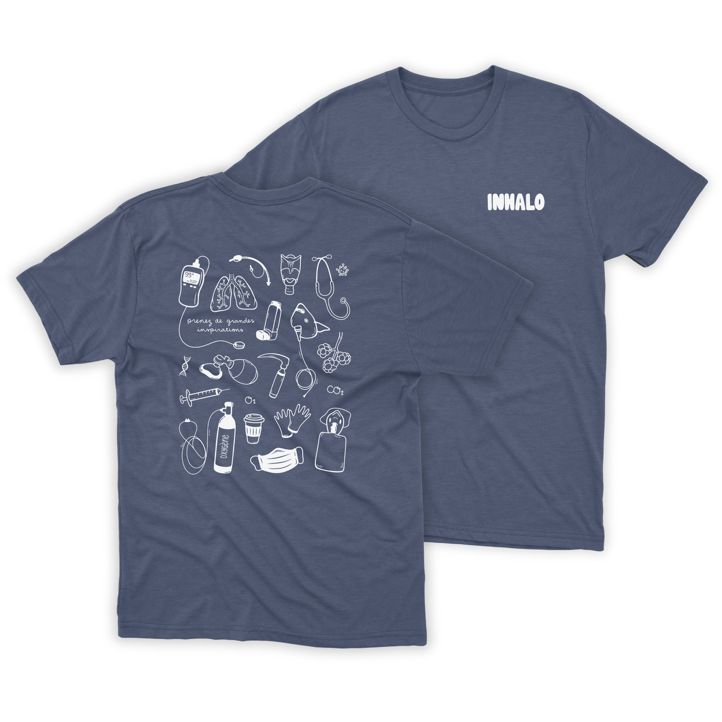 T-shirt "Inhalo"