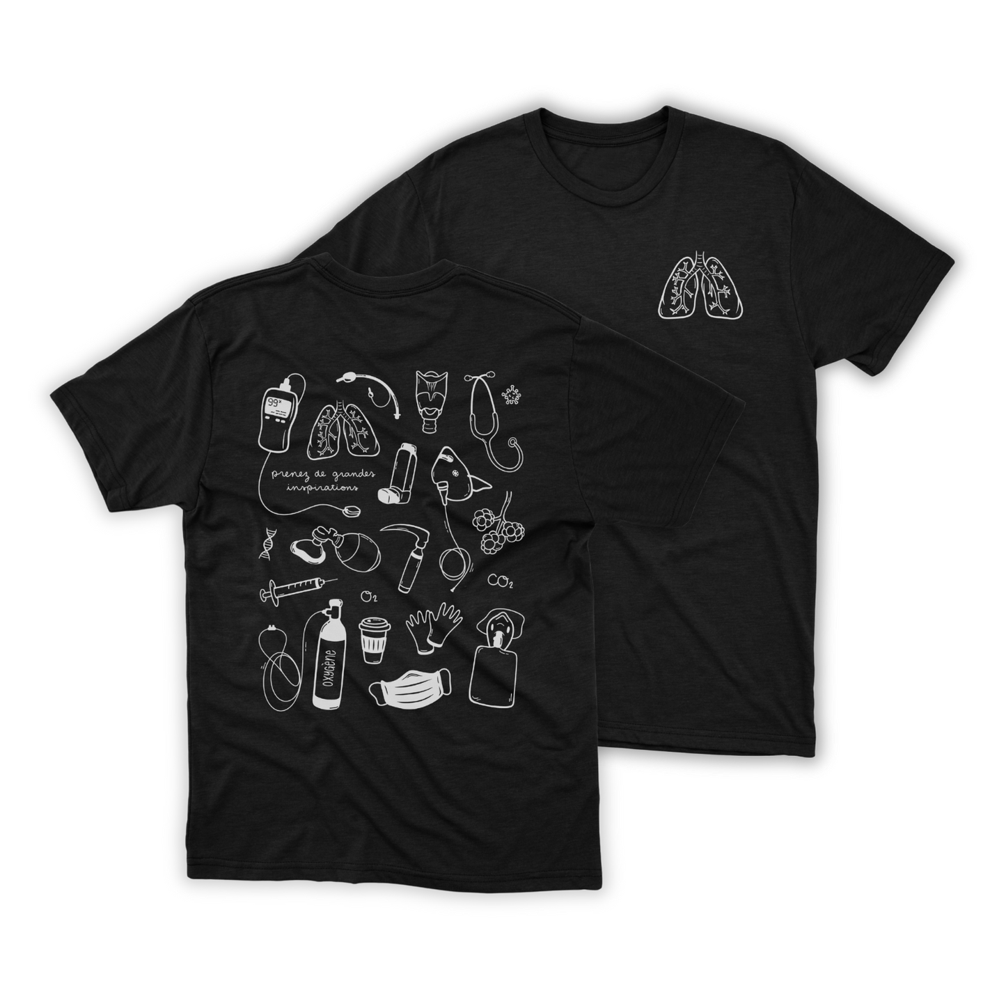 T-Shirt "Inhalo" PRÉVENTE