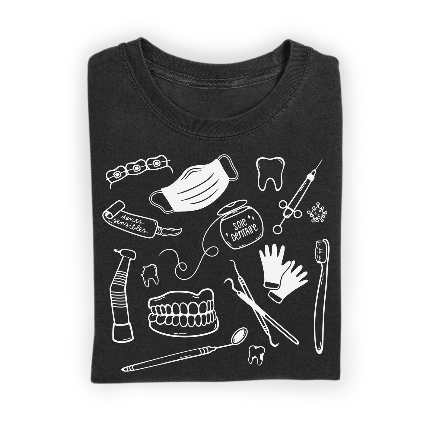 Crewneck/T-shirt "Soins Dentaires"