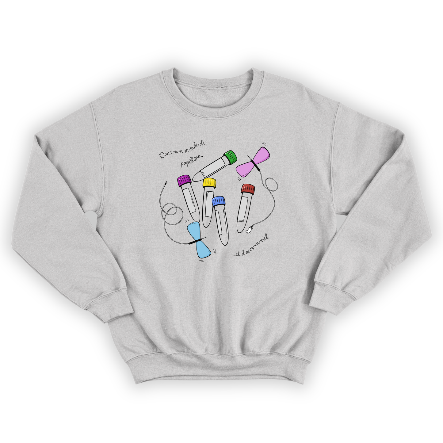 Crewneck "Butterflies & Rainbows"
