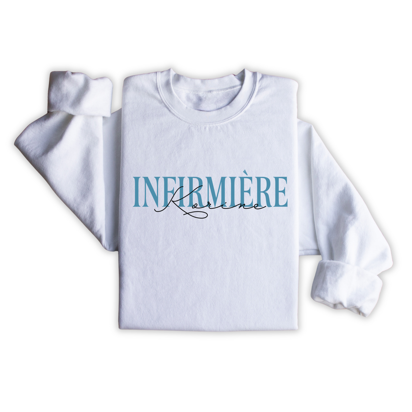 Custom "NURSE" Crewneck