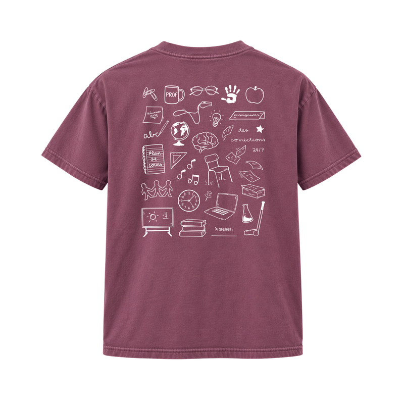 T-shirt "Enseignants"