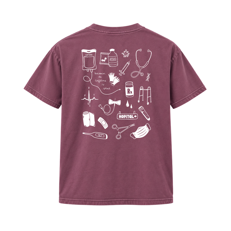 T-shirt "Soins infirmiers" 