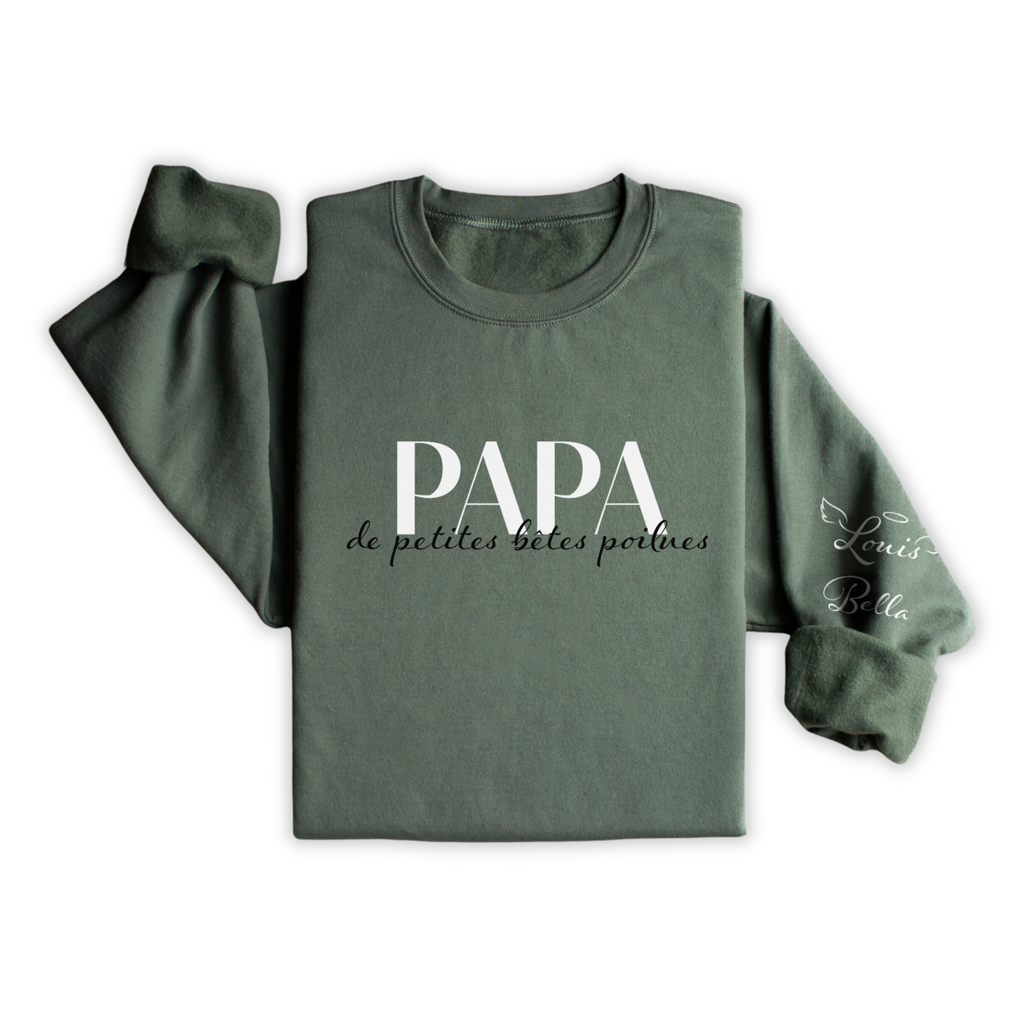 "Pawrents" Crewneck