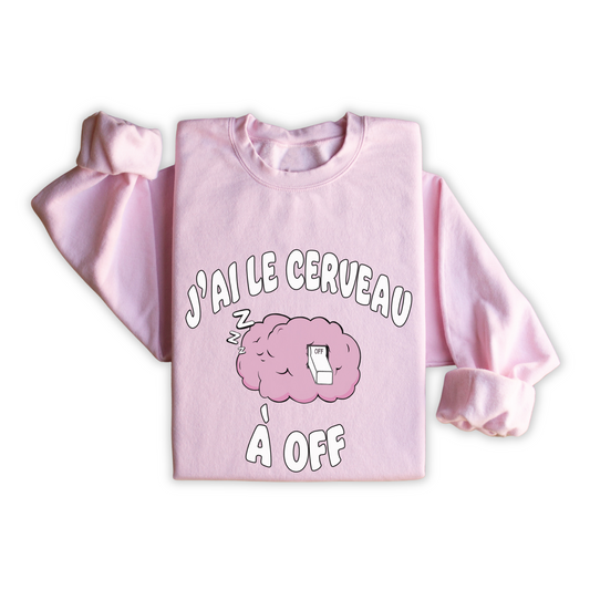 Crewneck "Cerveau à Off"