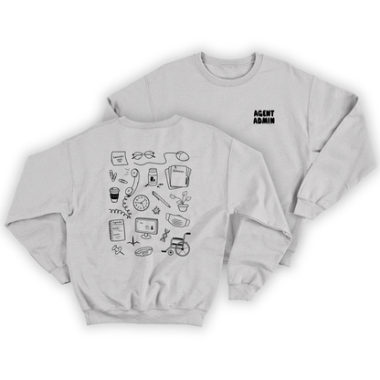 Crewneck "Agent/e admin"