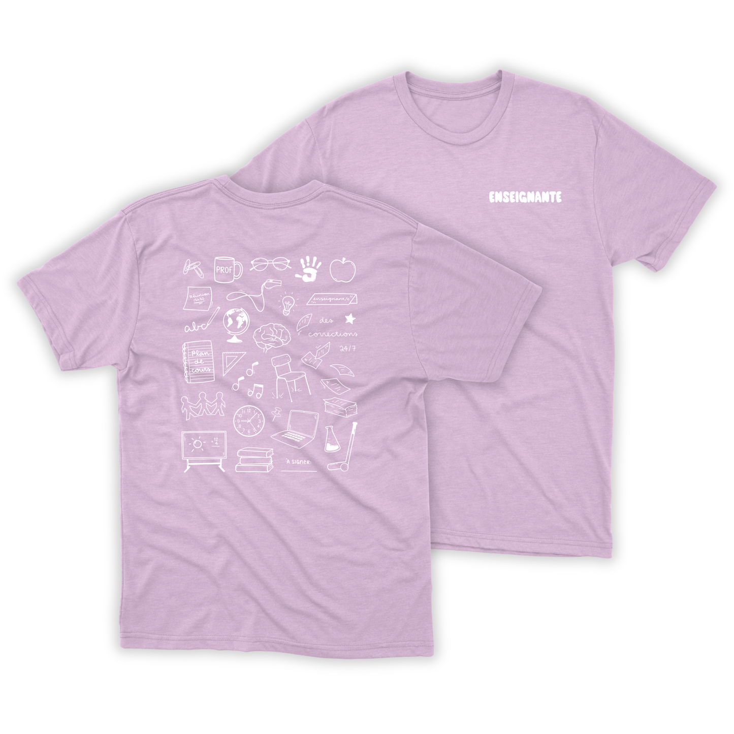 T-shirt "Enseignants"