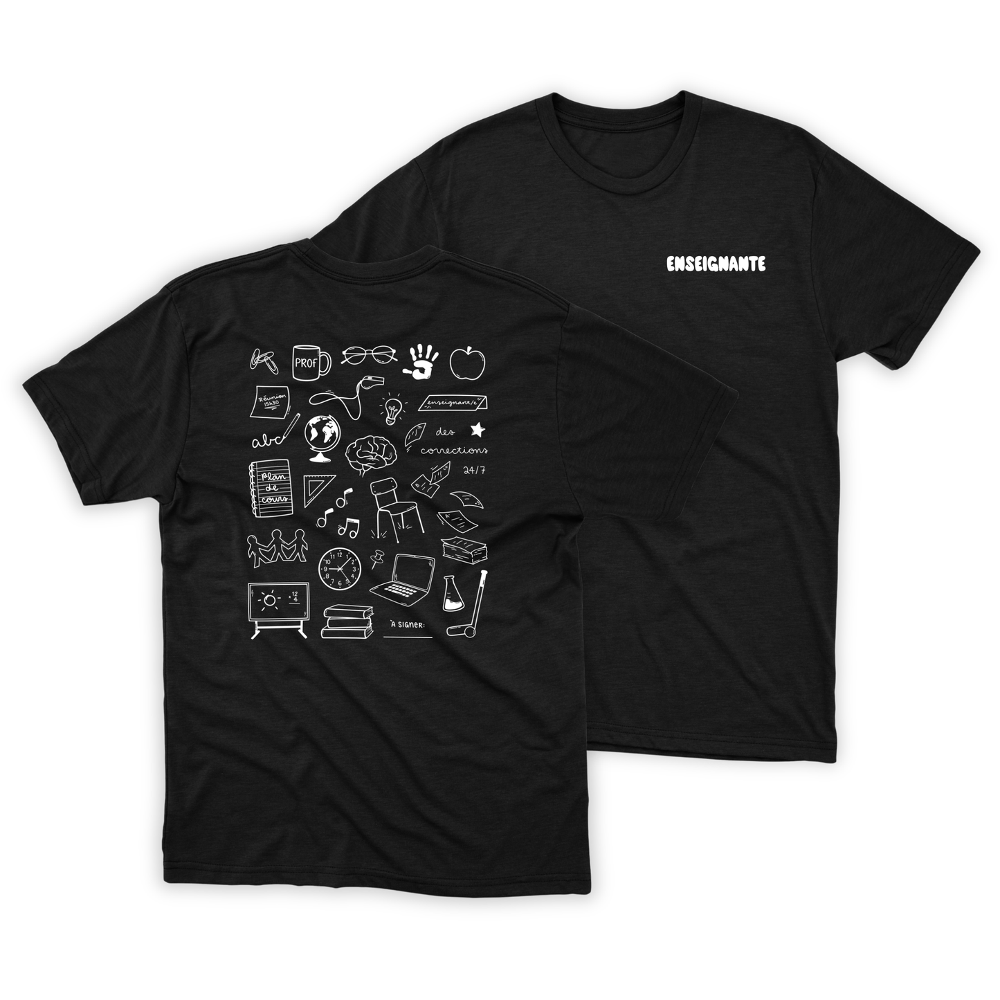 T-shirt "Enseignants"