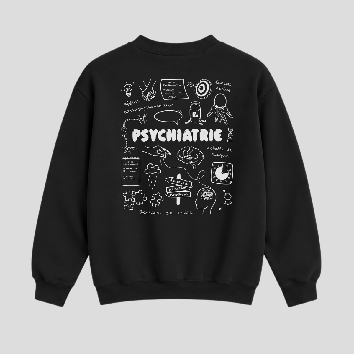 Coton ouaté "PSYCHIATRIE"