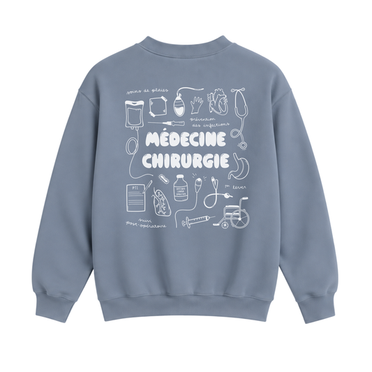 Crewneck "MÉDECINE CHIRURGIE"