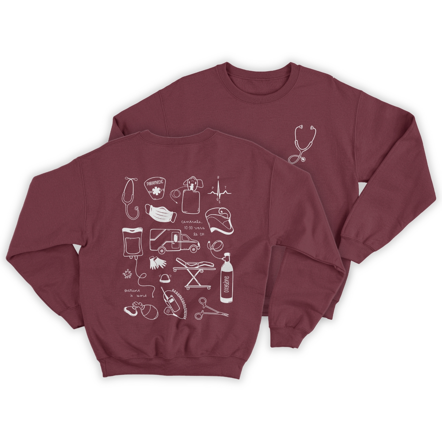 Crewneck "Paramedic" PRÉVENTE