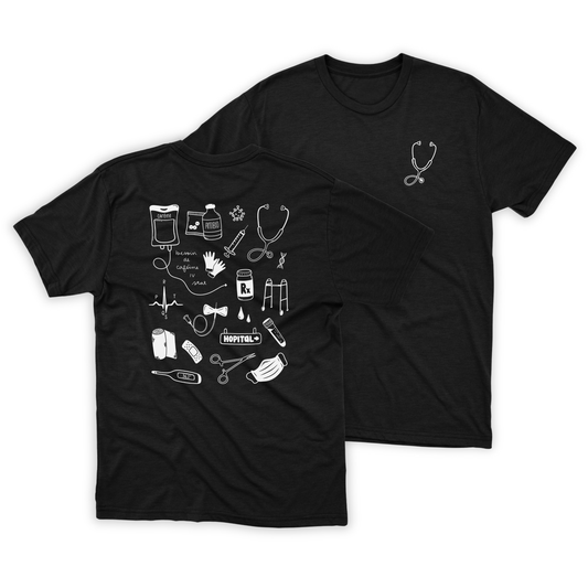 T-shirt "Soins infirmiers"