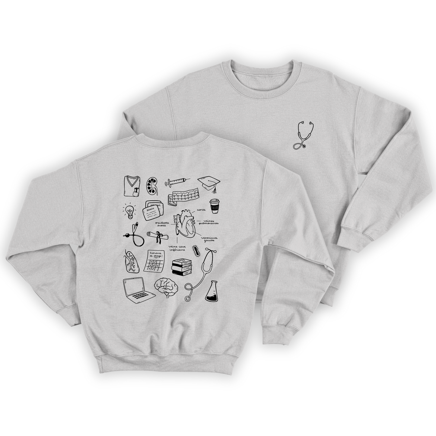 Coton ouaté "Étudiant soins" 