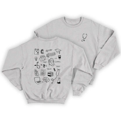 Crewneck "Étudiant soins"