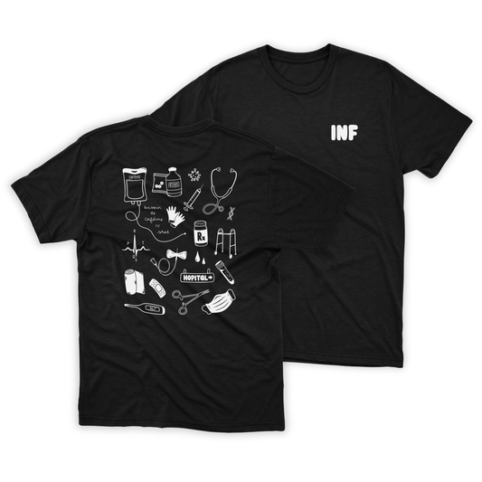 T-shirt "Soins infirmiers" 