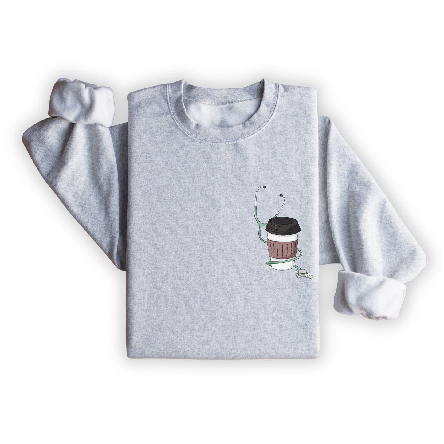 Coton Ouaté "Café & Stétho"