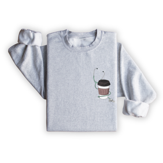 Coton Ouaté "Café & Stétho"