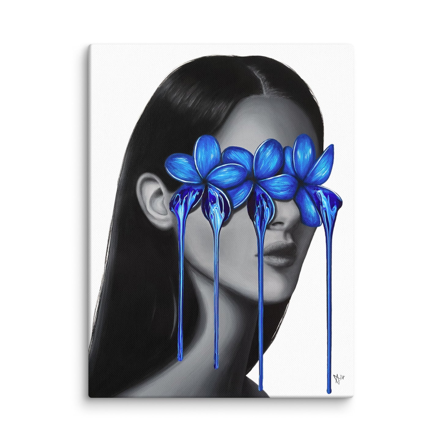 PLUMERIAS 3 Canvas Print