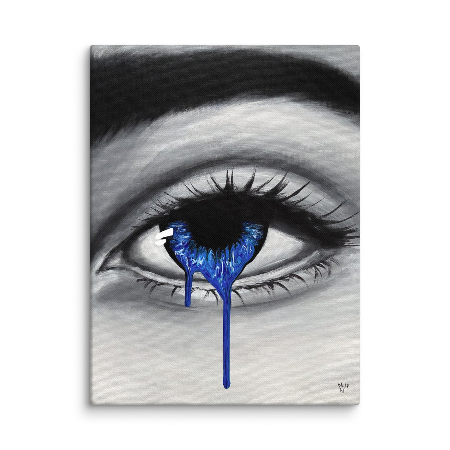 EYE 2 Canvas Print (BLUE)