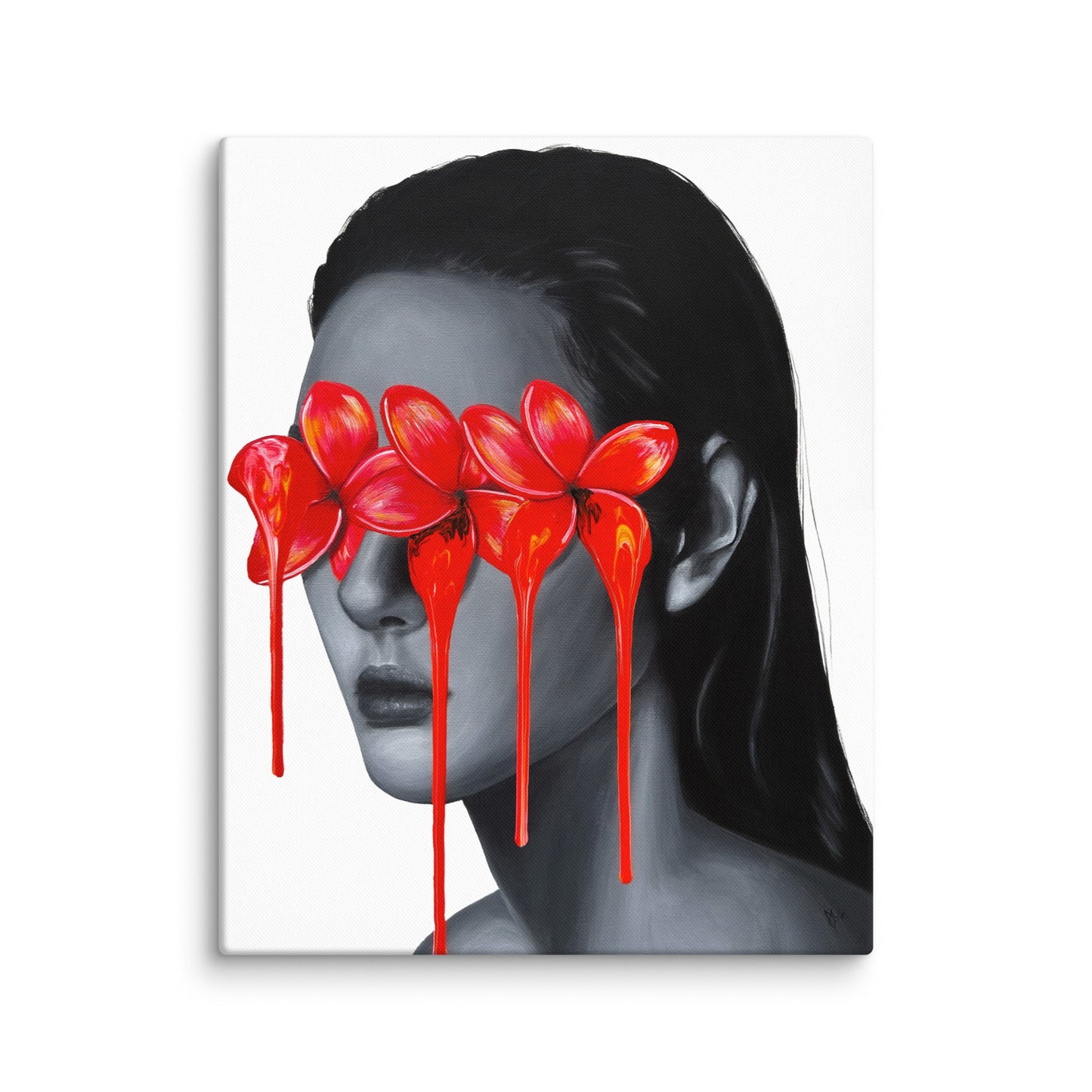 PLUMERIAS 2 Canvas Print