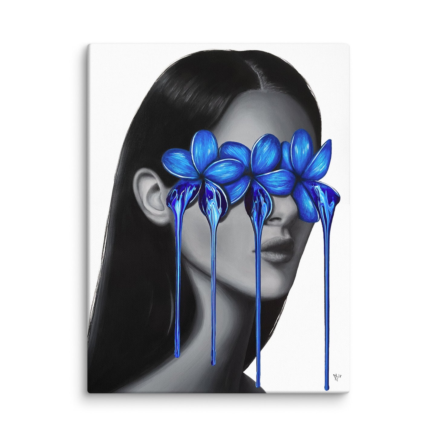 PLUMERIAS 3 Canvas Print