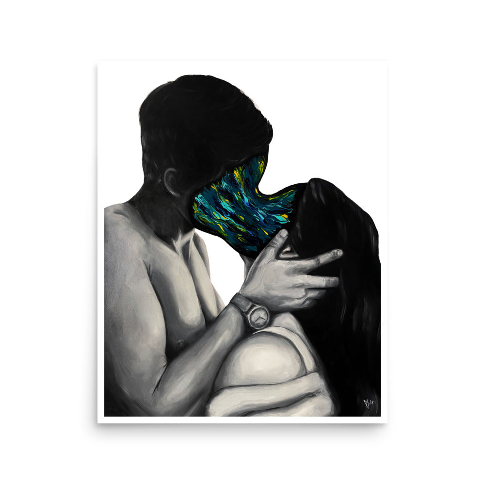 TWIN FLAMES Poster Print