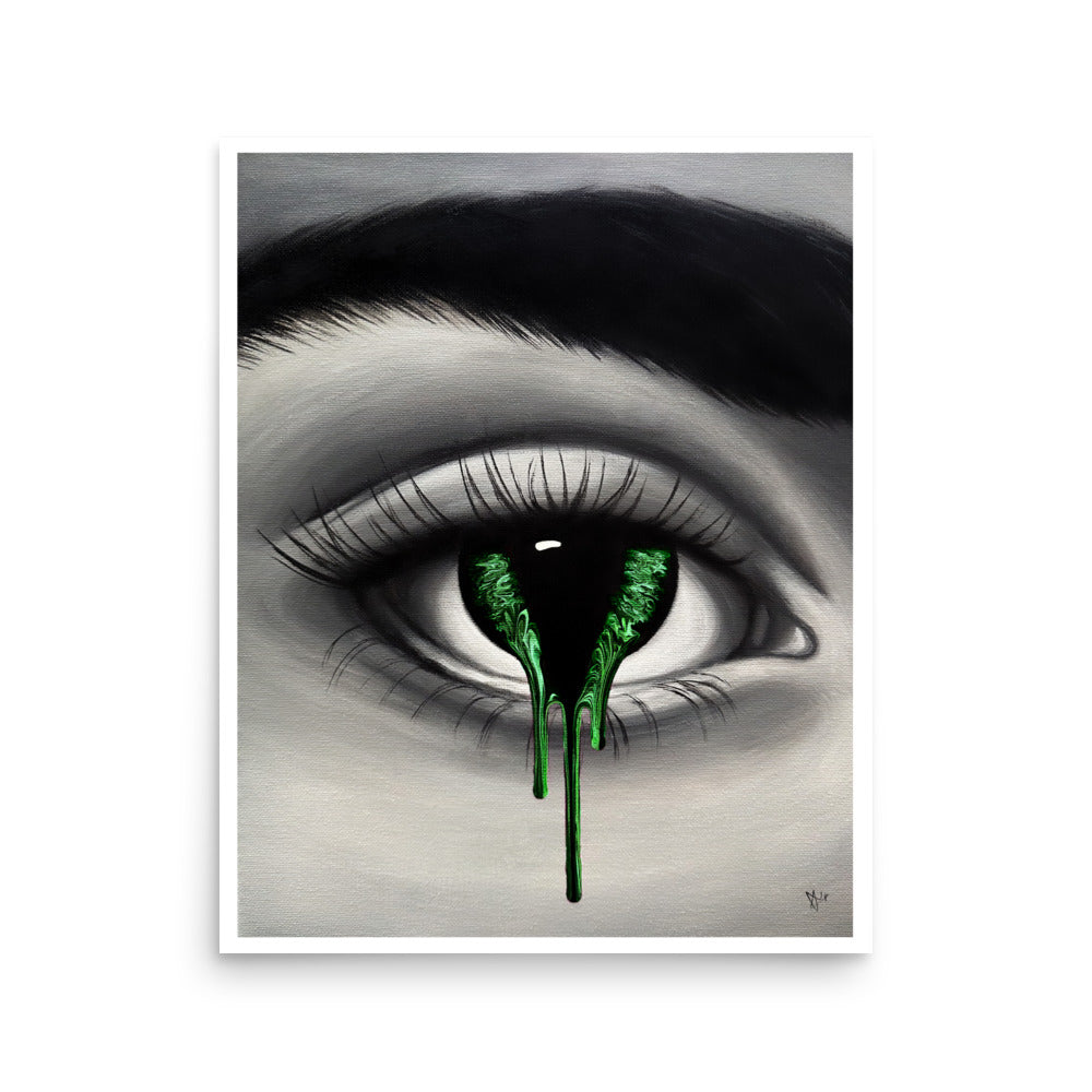 EYE 1 Poster Print (GREEN)