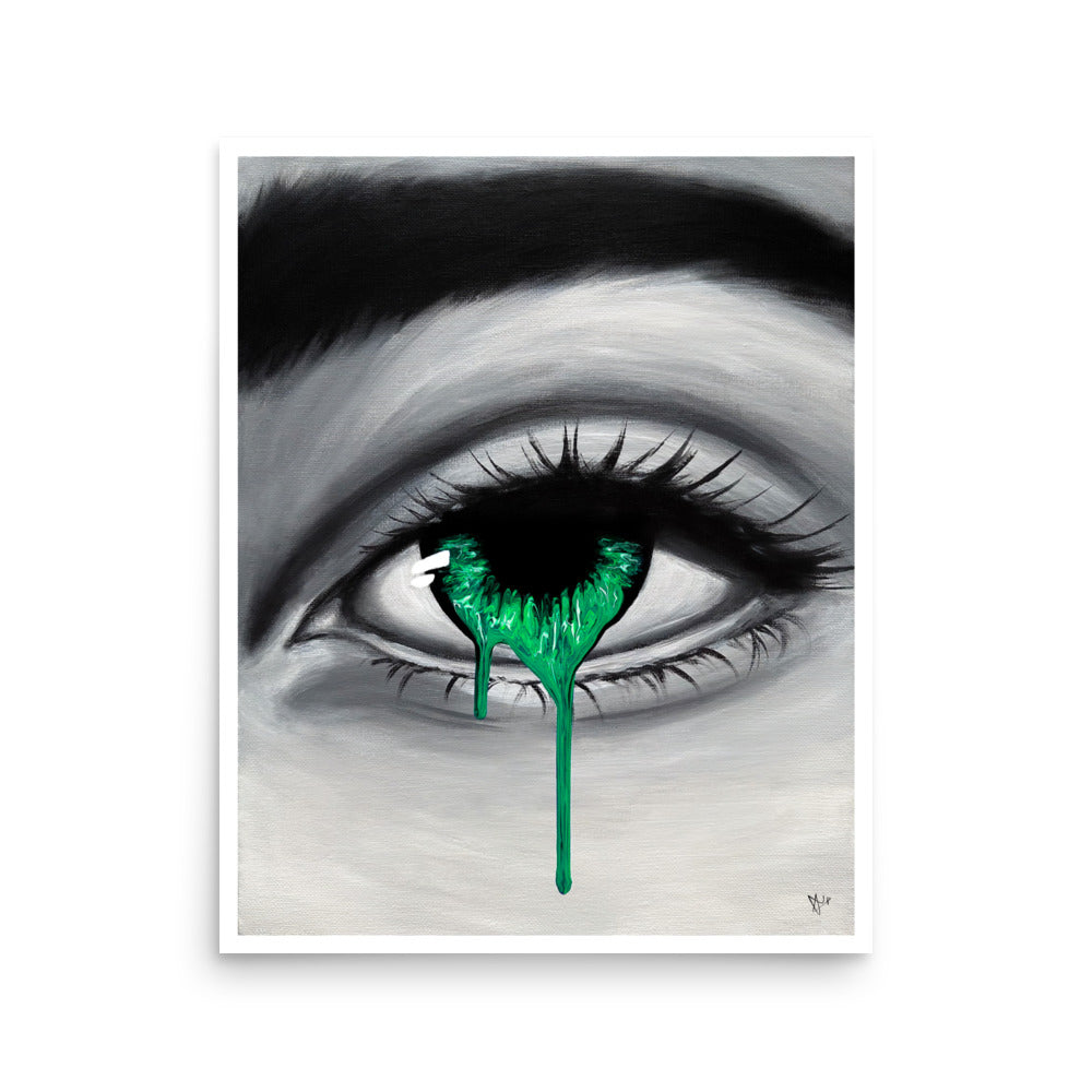 EYE 2 Poster Print (GREEN)