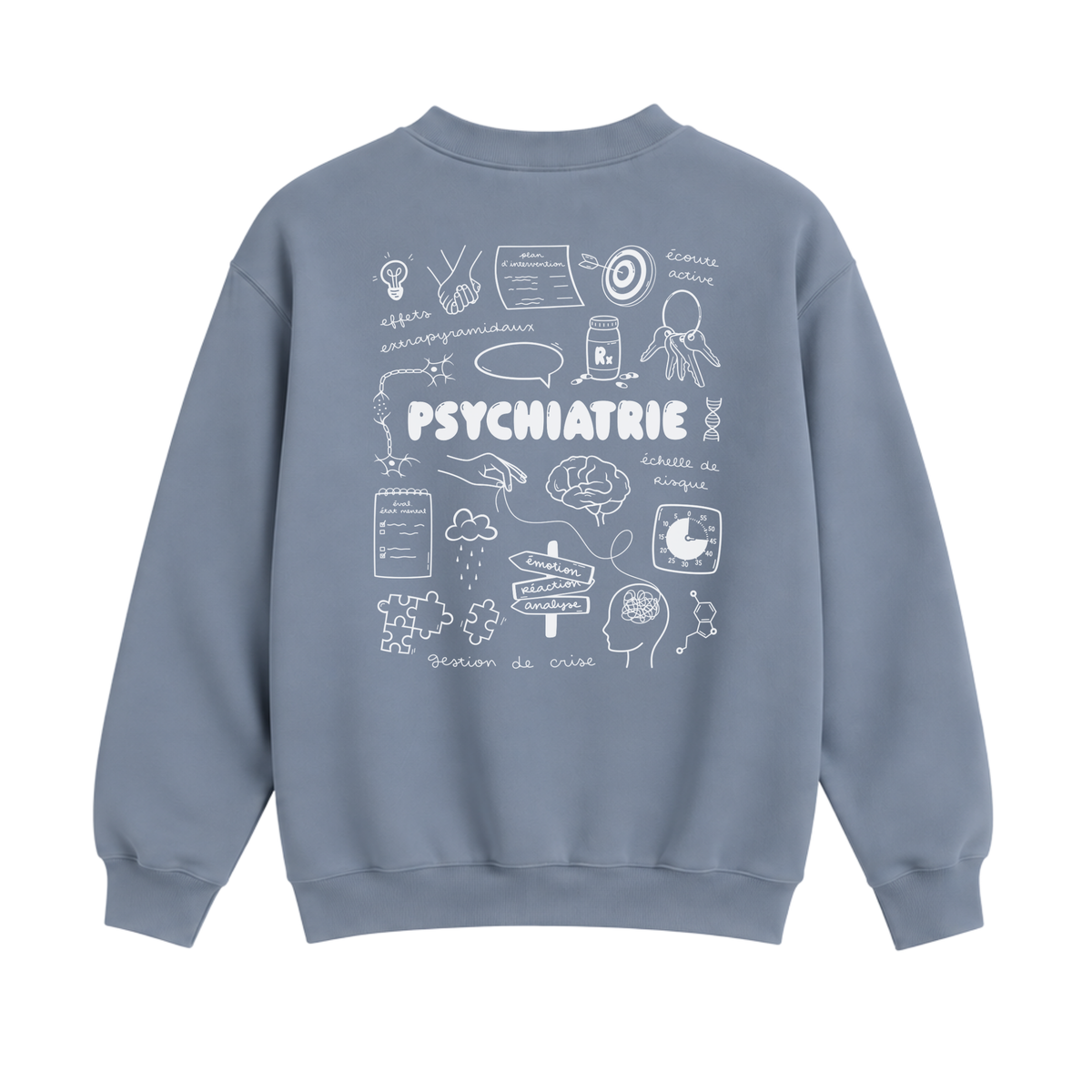 Coton ouaté "PSYCHIATRIE"