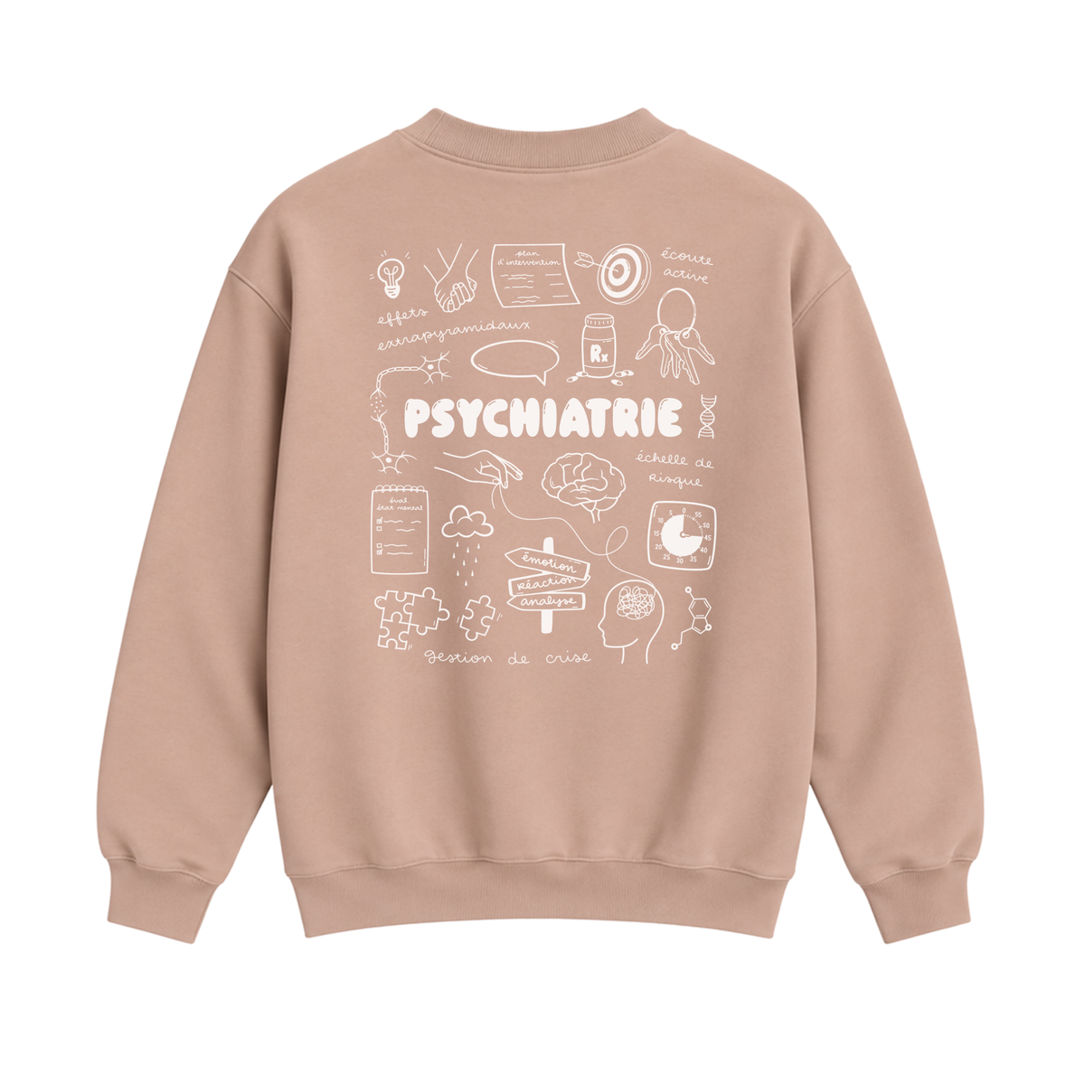 Coton ouaté "PSYCHIATRIE"