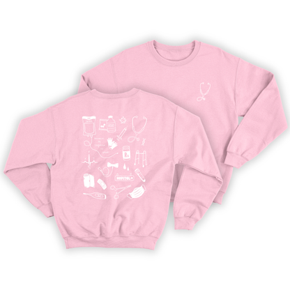 Crewneck "Soins infirmiers"