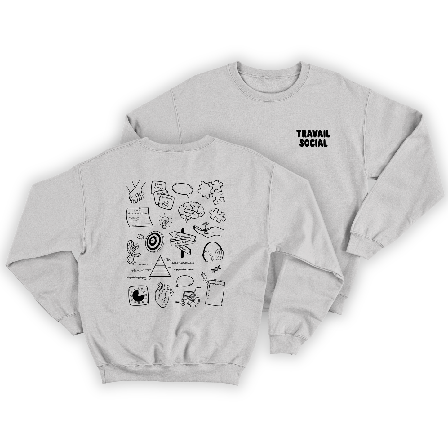 Crewneck "Travail Social"