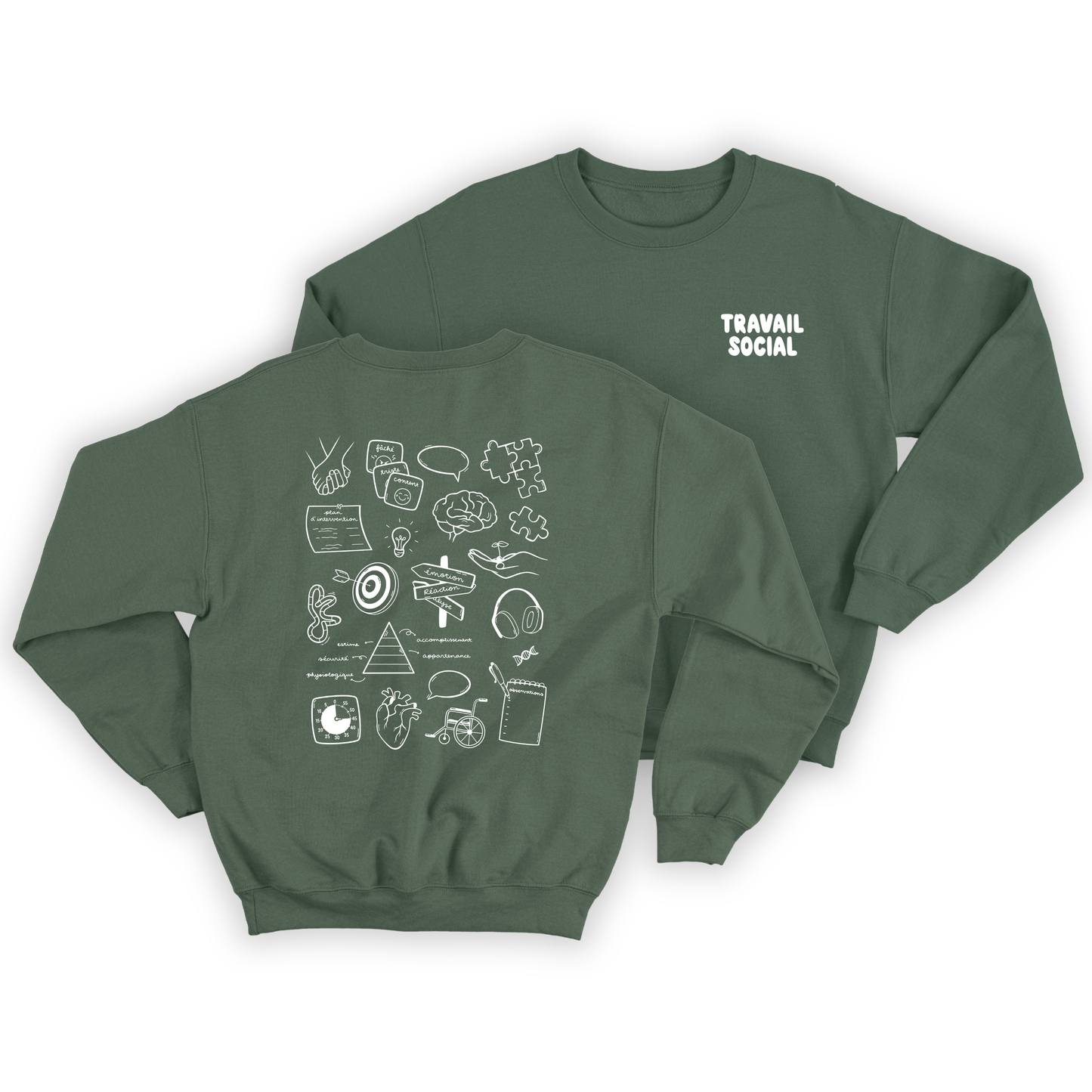 Crewneck "Travail Social"