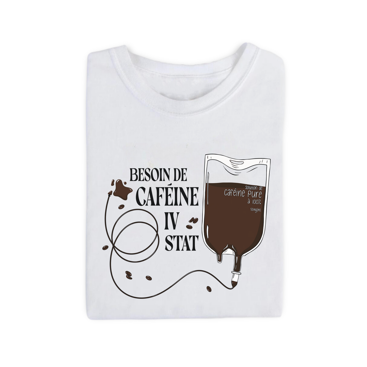 Crewneck "Caféine IV Stat"